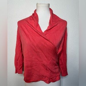 New York and company salmon pink sweater